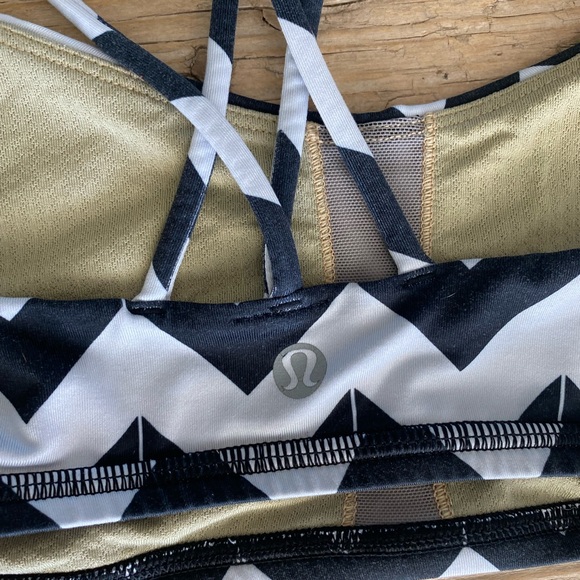 Lululemon Chevron Sports Bra - Picture 4 of 5